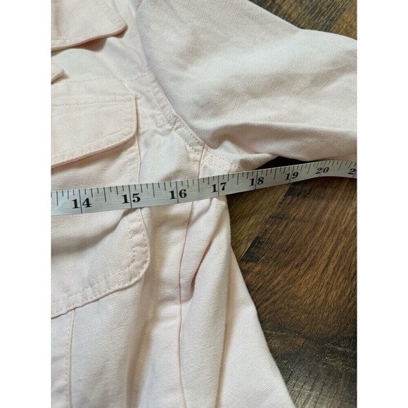 Ralph Lauren Pink Blue Denim Trucker Jacket Size MediumPolo Jeans Co Bsrbie Core - Picture 7 of 7